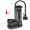 Black, variant on Ohmyroo Portable Bicycle Foot Pump With Pressure Gauge 6.7 Inch High Pressure Tire Inflator For Various Inflatables