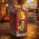 thumbnail image 5 of XWSHYW Juguetes para Niños Diy Casa Pequeña Canción de Noche de Nieve Sujetalibros Ensamblado Modelo En Miniatura Juguete de Construcción Regalo-Navidad/Regalo de Cumpleaños 10Ml, 5 of 5