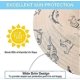 thumbnail image 4 of 48cm Kids Girls Boys Beach Cap Sun Hat Unisex Foldable Anti-uv Sunscreen Beach Sun Hat Baby, 4 of 5