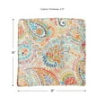 thumbnail image 3 of Greendale Home Fashions 18 x 18 in. Jamboree Square Outdoor Chair Pad (Set of 2), 3 of 6
