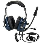 Retevis Noise Reduce Headset with Boom Microphone,VOX Two Way Radio Headset Mic with Finger PTT, 2 Way Radio Earpiece