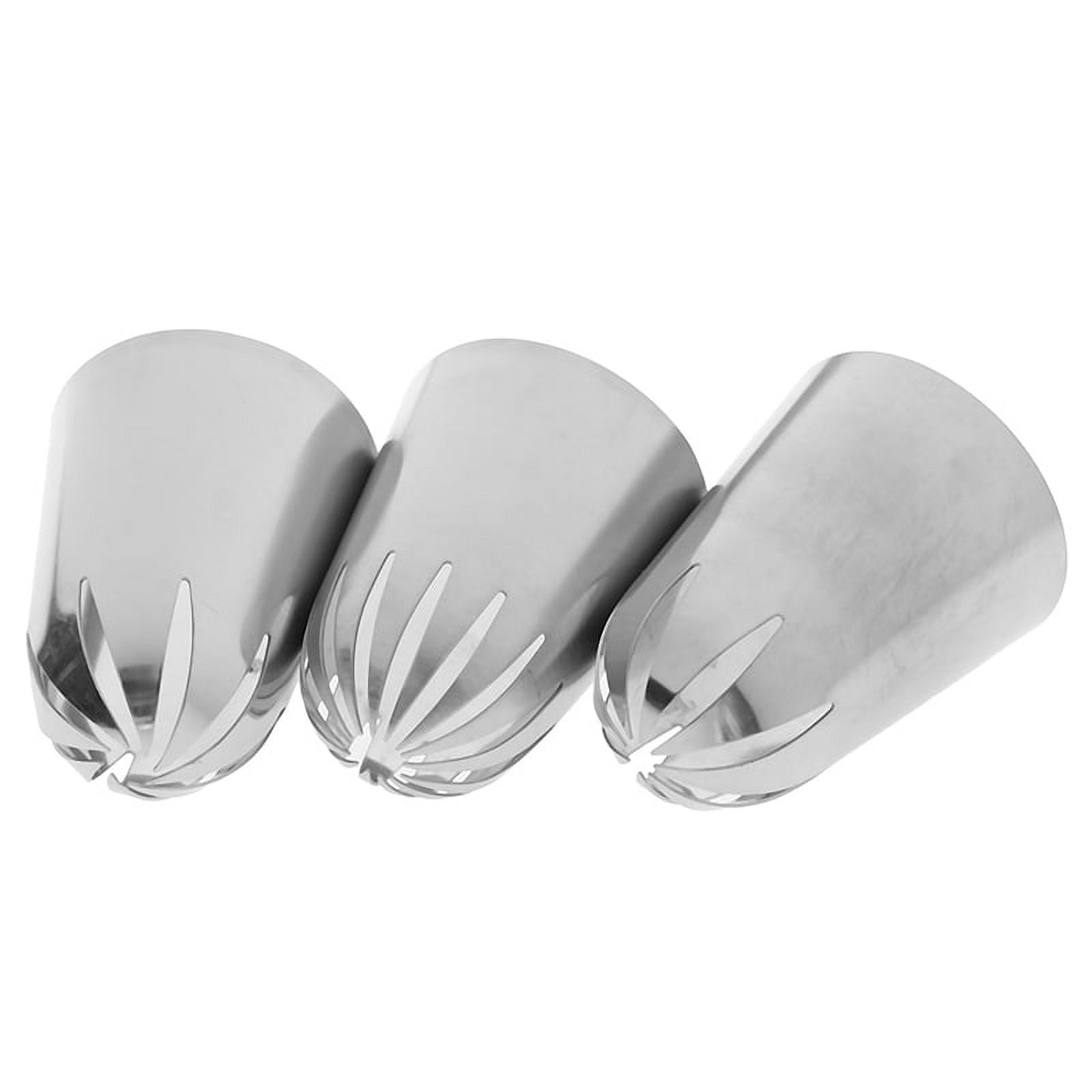 3pcs Large Russian Icing Piping Tips Set Cream Nozzles DIY Dessert Pastry Tips