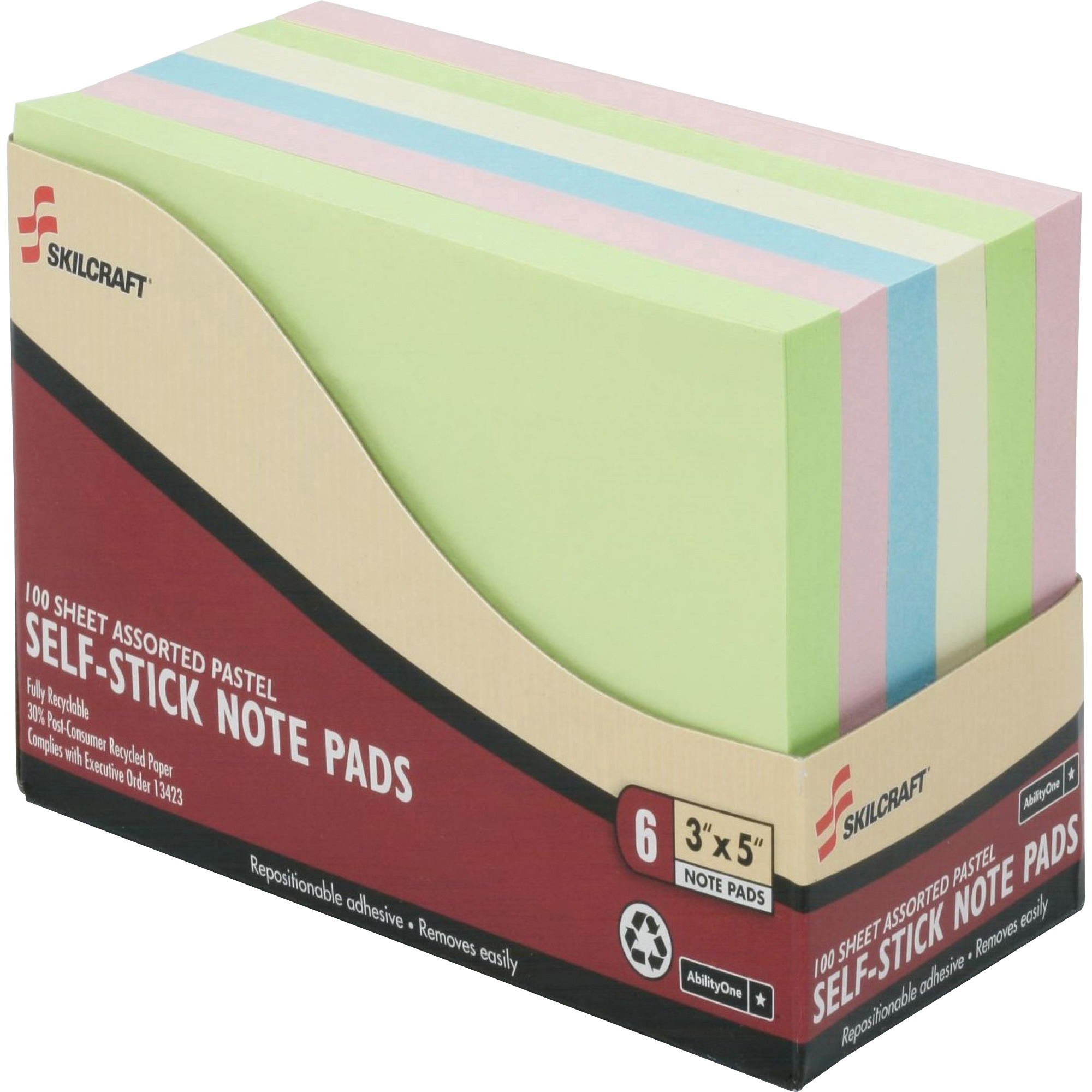 SelfStick Pastel Note Pad