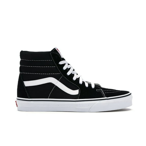 Vans Men's Sk8-Hi Black White Skateboarding Shoes, from StockX