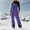 Purple, variant on Insulated Ski Jumpsuit Insulated Waterproof Bib Overalls Snowboarding Winter Athletic Pants Windproof Warm Ski Overalls