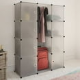 thumbnail image 1 of vidaXL Modular Cabinet with 9 Compartments 109x36.5x143 cm White, 1 of 5