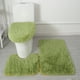 thumbnail image 1 of RBCKVXZ Juego de 3 alfombras de baño, alfombra de bañera súper suave y antideslizante, alfombra de baño absorbente, alfombra de baño de felpa, alfombra en forma de U y tapa de inodoro, accesorios de, 1 of 8