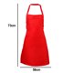 thumbnail image 2 of Delantales ajustables con bolsillos, delantal para mujeres, hombres, cocina, chef, 2 of 5