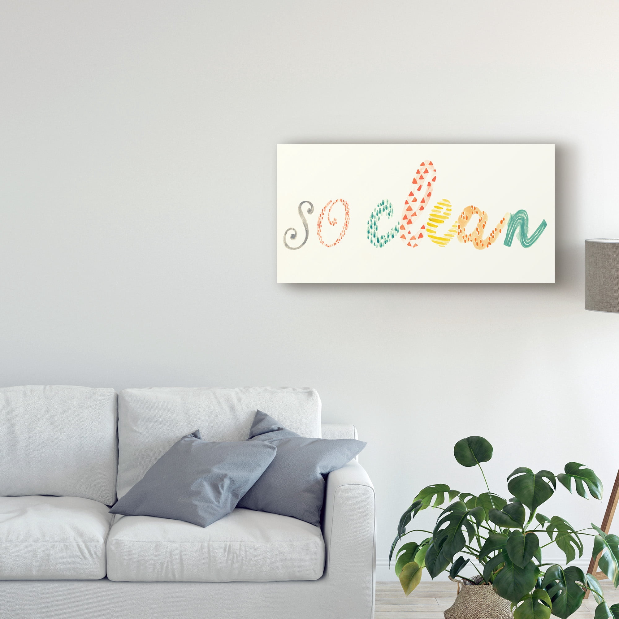 Trademark Fine Art 'Fresh And Clean II' Canvas Art by June Erica Vess