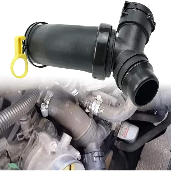 SEBLAFF Water Pump Thermostat Connector T-Piece Replacement for 2011-2018 F-150 mustang DR3Z8566B DR3Z8566A