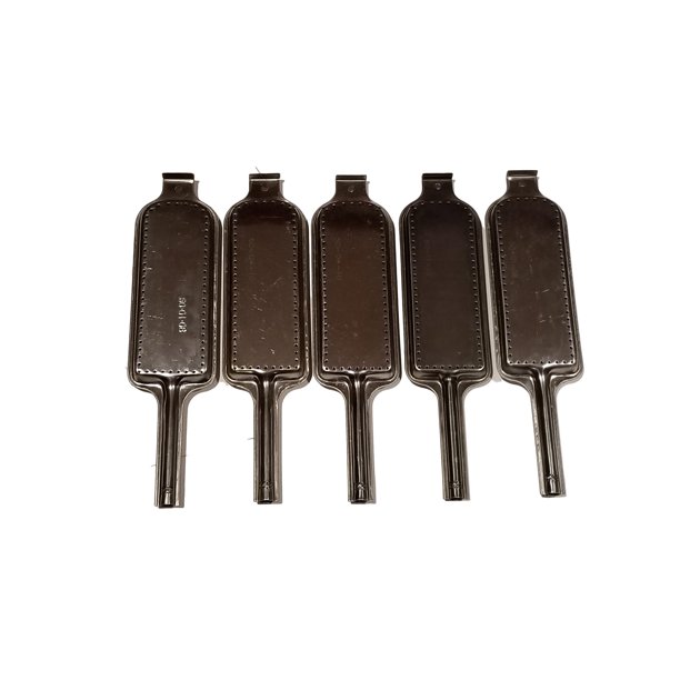 Set of five stainless steel replacement burners for Master Grills