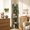 Sage Green, variant on Modern S-Curve 5-Tier Corner Display Shelf,Freestanding Open Bookcase and Plant Stand for Living Room, Bedroom,or Office,Space-Saving,Sturdy,Easy Assembly,Black