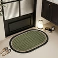 thumbnail image 5 of Bathroom Floor Mat,Bath Rug,Super Absorbent Bath Mat,Bathroom Rugs Non Slip Washable, Quick Dry Shower Mats, Ultra Soft Bath Mat Towel （Green）, 5 of 6