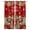 Sage Green Red Deep Red, variant on Hokiten Black Christmas Elk Blackout Curtains | Light Blocking Print Window Curtains, Deer Xmas Tree Botanical Balls Thermal Insulated Window Drapes for Living Room Kitchen (2 Panels, 84"W x 45"L)