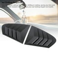 thumbnail image 4 of Rear Window Louver, 1 Pair ABS Car Rear Window Blinds Side Window Louvers Vent for 5 Series F10 2011-2017, 4 of 7