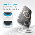 thumbnail image 4 of Funda Speck Presidio Lux Transparente con Brillo MagSafe 6.7", 4 of 6