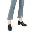 thumbnail image 3 of Burudani Women's Chunky Low Block Heel Pumps Comfort Oxfords Shoes DPU214, 3 of 7