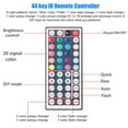 thumbnail image 4 of LED Strip Lights, 65.6ft/20m RGB LED Light Strips, 5050 SMD LED Color Changing Tape Light with 44-Key Remote + Bluetooth APP Controller, LED Light for Bedroom, Party Decoration, 4 of 7