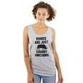 thumbnail image 3 of Rhinos Are Just Chubby Unicorns Plus Size Graphic Tank Top Brisco Brands 2X, 3 of 5