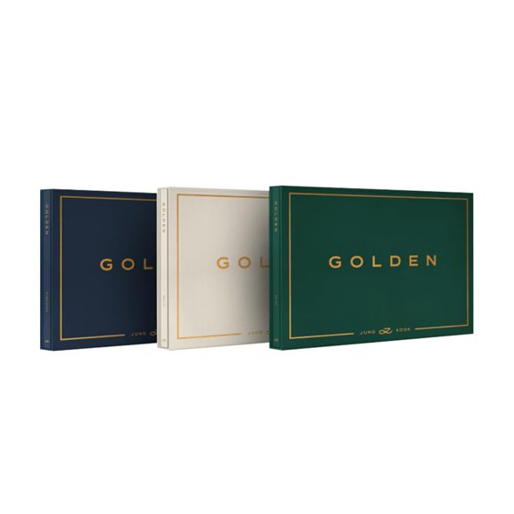 [Set] Set de 3 versiones del primer álbum en solitario de BTS JUNGKOOK GOLDEN
