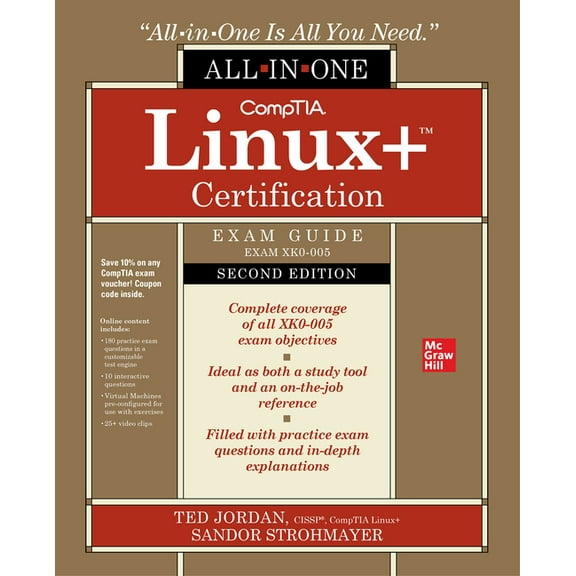 Comptia Linux Certification All-In-One Exam Guide, Second Edition (Exam Xk0-005), (Paperback)