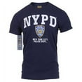 thumbnail image 2 of Rothco Officially Licensed NYPD T-shirt Navy Blue 6638 6639, 2 of 2