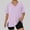B Watermelon Red, variant on Ygbgbb Women's Plus Size Tops Loose Fit Summer Shirts Casual Long Sleeve V Neck Blouses Solid Side Slip Tunic Tops Lightweight Shirts for Daily & Vacation Army Green XXXXXL