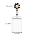 thumbnail image 3 of Boucle d'Expansion Petite Fleur Chaude Facile à Tirer Boucle Facile à Tirer le Document Lanière de Téléphone Portable Manchon de Carte Pvc, 3 of 5
