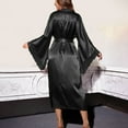 thumbnail image 4 of HNMKIU Women's Robe and Underwear Set for Elegant Nights and Moments,Sizes XL, 4 of 4