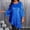 Dark blue, variant on Sparkly Sequin Tops for Women 3/4 Bell Sleeve V Neck Glitter Blouse Dressy Party Shirt Shimmer Elegant Holiday Outfits for Christmas New Year Club, Light Blue,XXXXXL