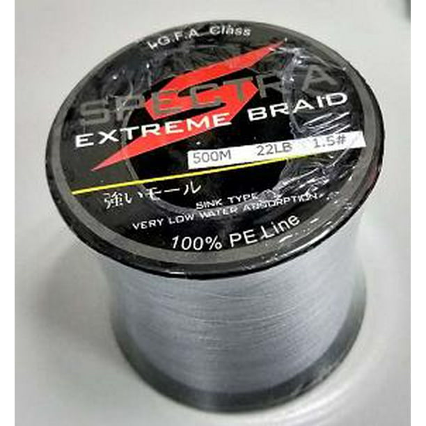 100 PE 4 Strands Braided Fishing Line, 10 20 30 40 LB Sensitive Braided Lines, Super