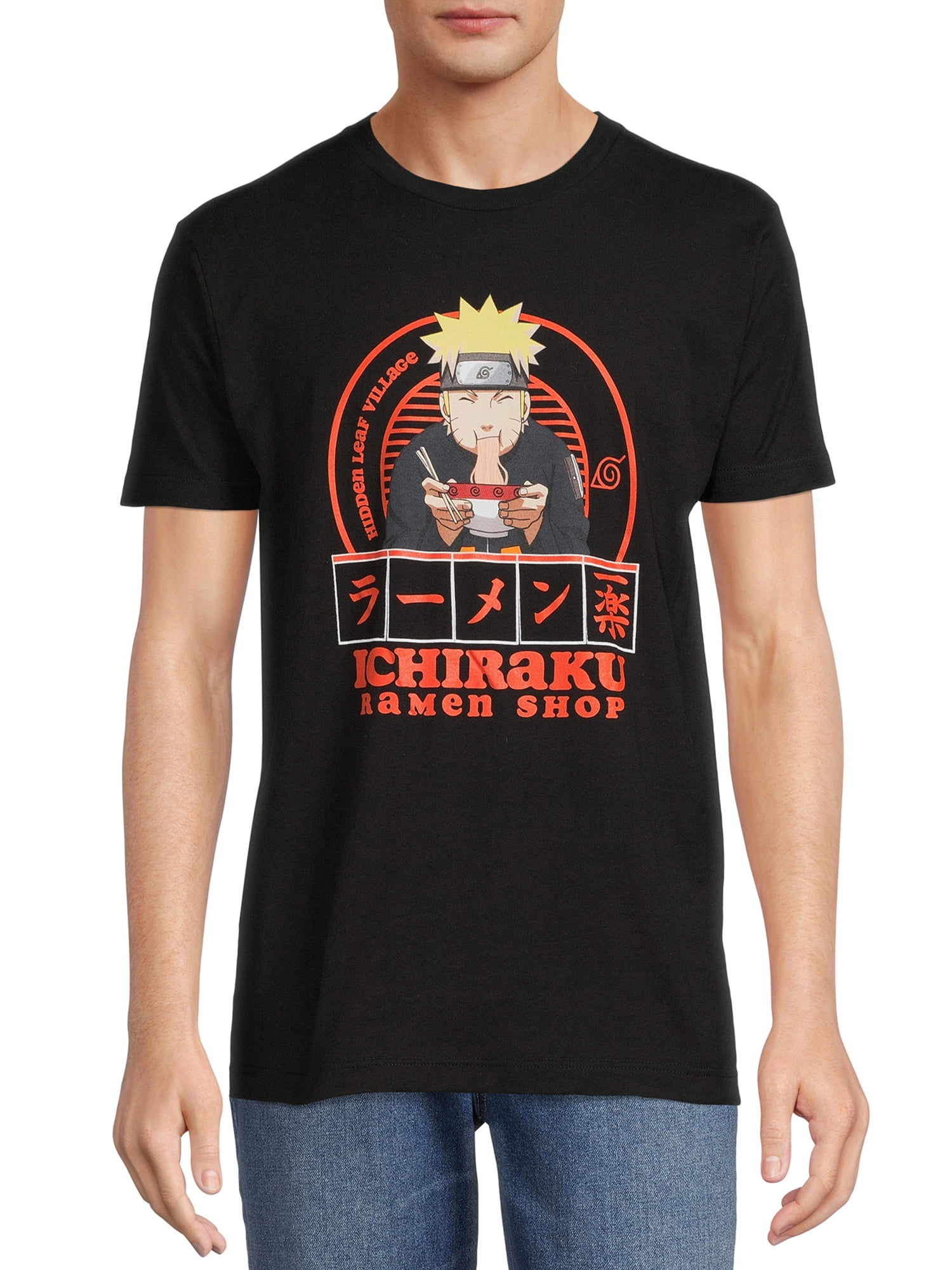 Naruto Shippuden Men's & Big Men's Graphic Tee Shirt, Sizes S-3XL