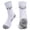 Grey, variant on Xijirk Athletic Crew Socks Cushioned Arch Support Running Sports Socks Size:M
