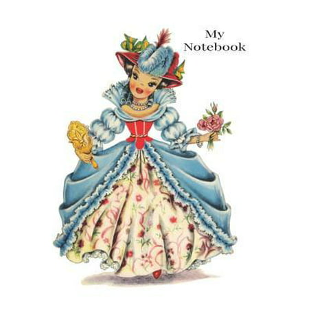 Notebook: Vintage Traditional Costume Dolls of the World. France. Notebook Paperback