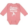 thumbnail image 3 of Inktastic Future Track Star Girls Sports Girls Long Sleeve Baby Bodysuit, 3 of 5