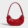 thumbnail image 4 of Bolso de hombro tipo bandolera para mujer, estilo retro francés, con forma de media luna y múltiples combinaciones, estilo Hong Kong, informal, portátil, 2024, 4 of 5