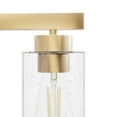 thumbnail image 3 of Hunter - Hartland 4-light Alturas Gold, Medium Size Vanity Light, Dimmable, Transitional Style, for Bedrooms, Dining, Living Rooms - 13081, 3 of 6