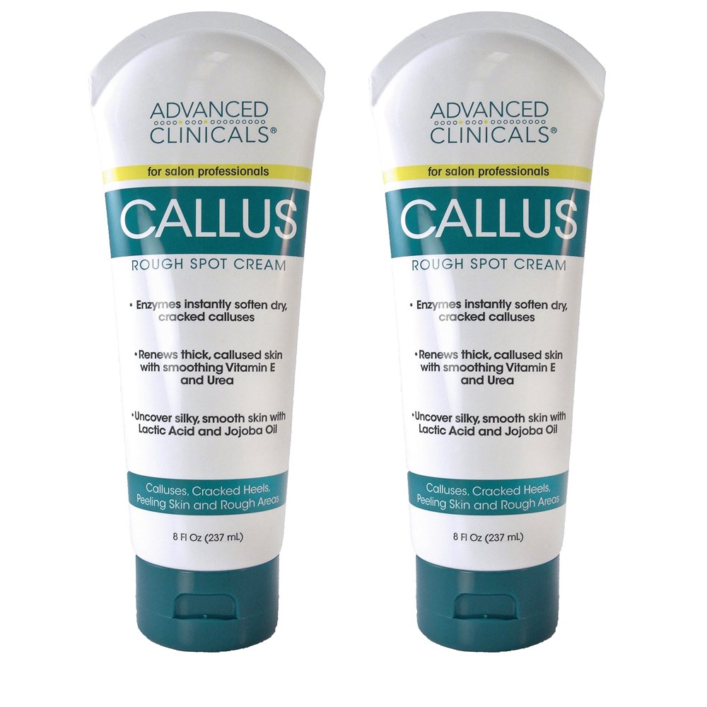 Advanced Clinicals Callus Cream. Best Foot Cream for callus and rough