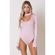 Pink Long Sleeve Mia Bodysuit