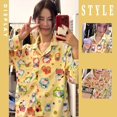 thumbnail image 1 of Pijamas Kawaii de Hello Kitty de Anime Sanrio Y2K, ropa de descanso de dopamina para chica dulce, traje de pantalones de manga larga con entramado de la serie Ins, 1 of 4