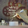 thumbnail image 1 of Tablero de notas, luz de noche Led creativa, tablero de mensajes USB, luz de vacaciones con bolígrafo, regalo para niños, decoración de novia, lámpara de noche ShuxiuWang 8390613559456, 1 of 1