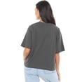 thumbnail image 5 of Yellowstone Branding Est 1886 Women's Boxy Cropped T-Shirt Casual Graphic Tee, 5 of 6