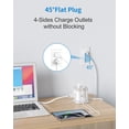thumbnail image 4 of Power Strip BEVA Cube con 4 salidas y 3 puertos USB, cable de 1,5 m, 4 of 8