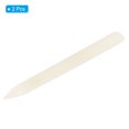 thumbnail image 3 of Unique Bargains 8' Bone Folder Creaser, 2 Pack Paper Creaser Straight Scoring Folding Creasing Origami Tool, White-1, 3 of 7