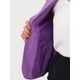 thumbnail image 5 of CHAQUETA BLAZER PARA MUJER INSPIRADA EN CHIC, ABIERTO POR DELANTE, SUIT DE VERANO, LAVANDA-SOLIDO M, 5 of 6