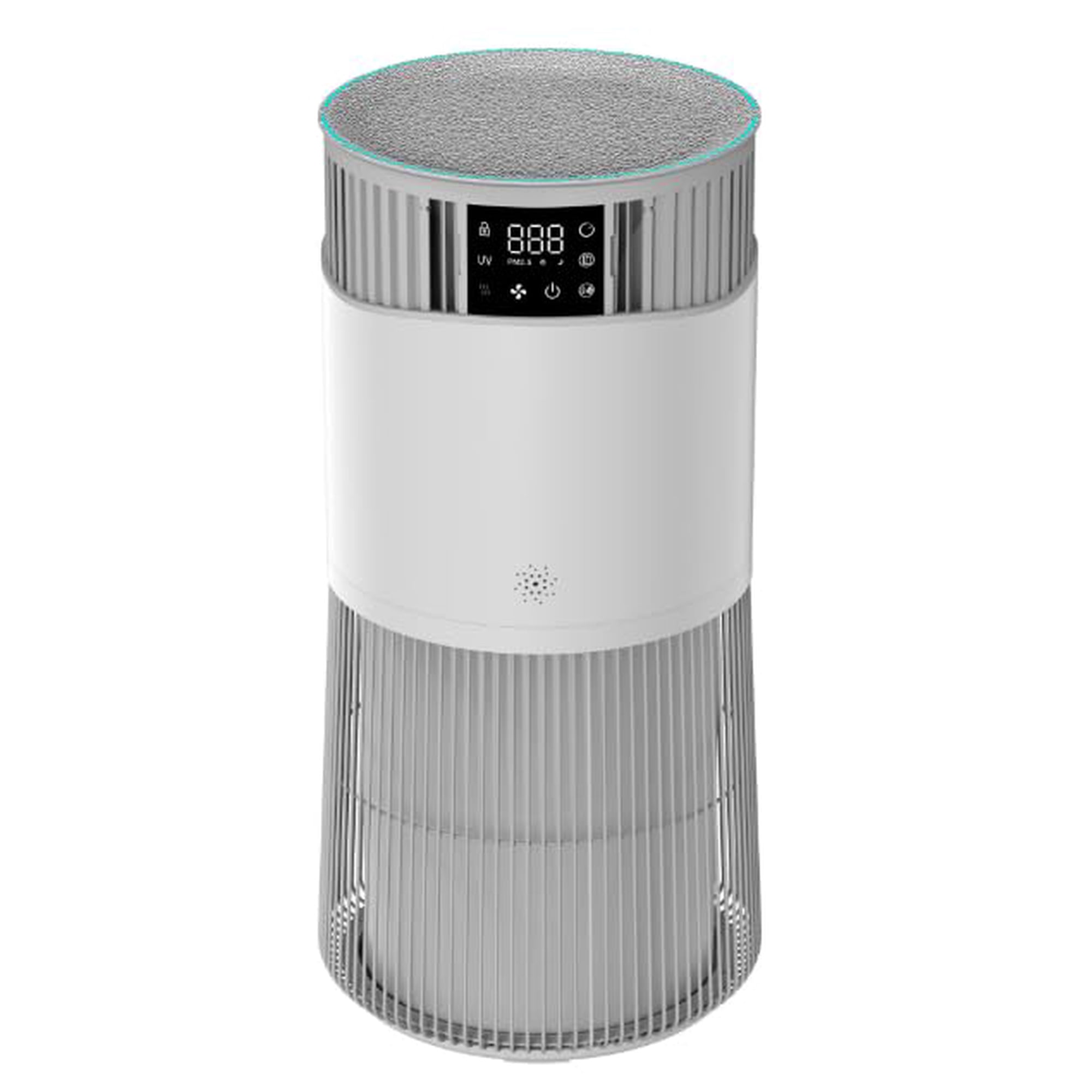 Smart WiFi H13 True HEPA Air Purifier with Double-Sided Carbon Filter- Quiet Portable Air Cleaner for Pets & Allergies - US Standard - Brand Comprehensive Department 10
