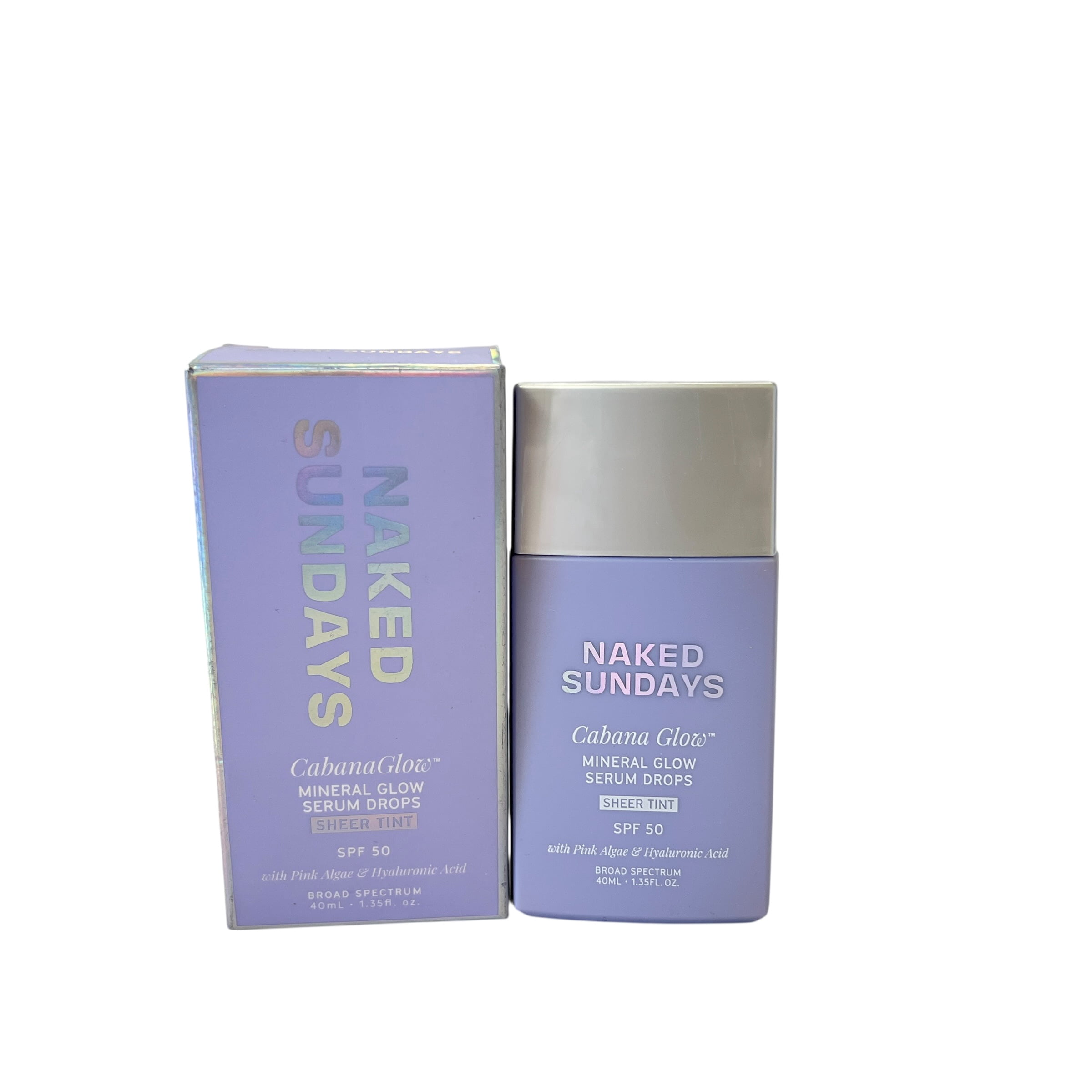 Naked Sundays CabanaGlow Mineral Serum Drops Sheer Tint 1.35 fl oz