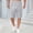 Gray, variant on Stretchy Gym Shorts Men Mens Shorts Casual Smooth Mens Athletic ShortsMen's Summer Loose Shorts Plaid Print Casual Quarter PantsBlue4XL