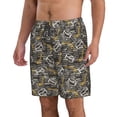 thumbnail image 2 of Fuzoiu Hockey1 Print Men's Beach Shorts,Men's Swim Trunks,Quick Dry Board Shorts with Pockets,Men's Bathing Suits for Surfing, Running, and Casual Wear-XX-Large, 2 of 6