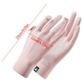 thumbnail image 6 of Sun Protection Gloves 1PC,8.27x3.15in, Blocking Cycling Driving Gloves with Non-Slip Grip & Breathable Fabric for Outdoor Activities(Pink), 6 of 8